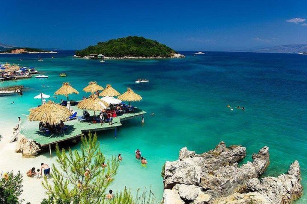 Hotel Moscopole Ksamil Zewnętrze zdjęcie